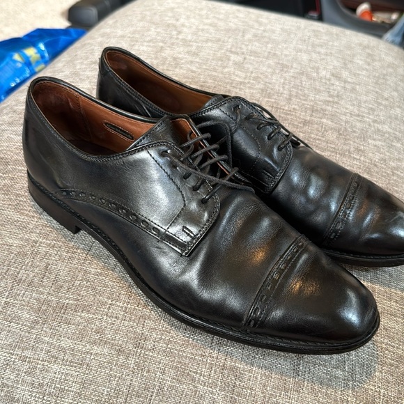 Allen Edmonds - Men’s Clifton Black Dress Shoes (Size 10) - Picture 1 of 12